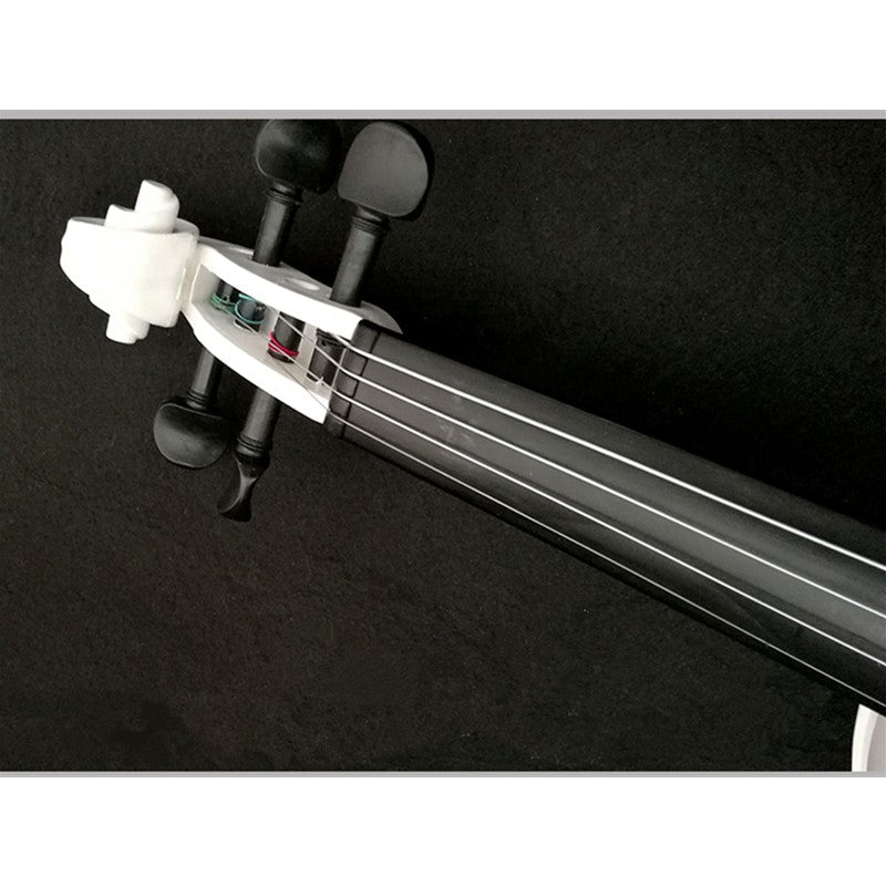 Violino 1/4 cor branca, instrumento musical de violino, manual de artesanato, 1