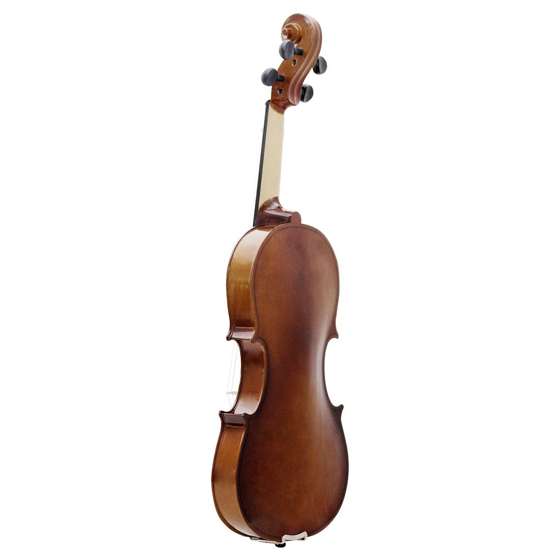 4/4 3/4 1/4 violino acústico de madeira maciça cor natural brilhante violino b